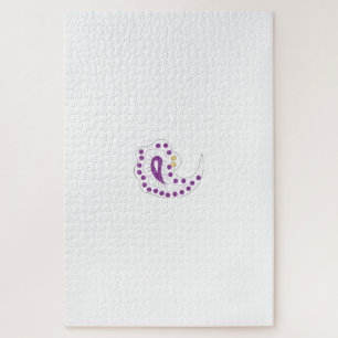 Bransoletka z serduszkiem Style, Light Eggplant Jigsaw Puzzle