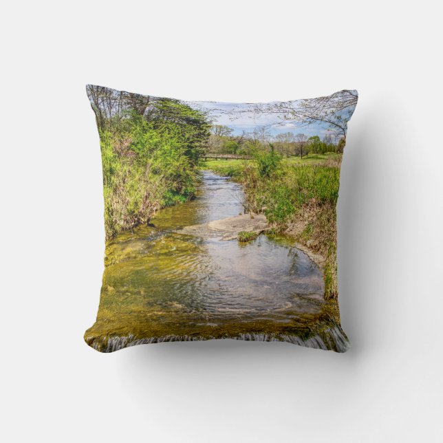 Branson Fall Creek Stream Cushion (Front)