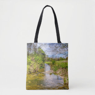 Branson Fall Creek Stream Tote Bag