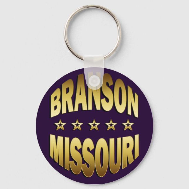 BRANSON, MISSOURI KEY RING (Front)