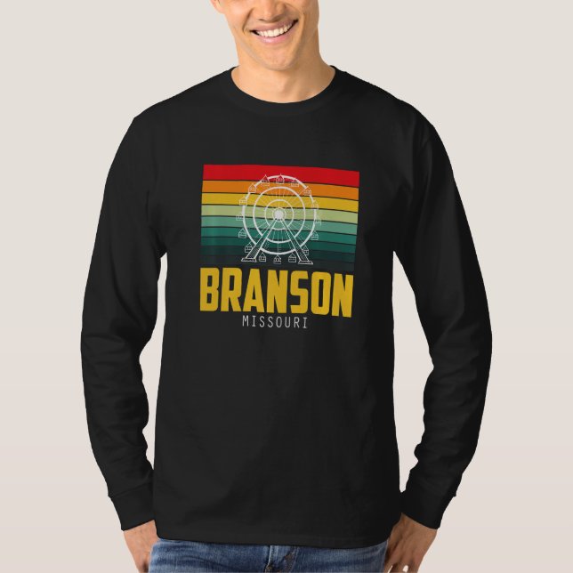 Branson Missouri Vacation Camping Travel Premium T-Shirt (Front)