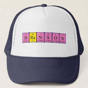 Branson periodic table name hat
