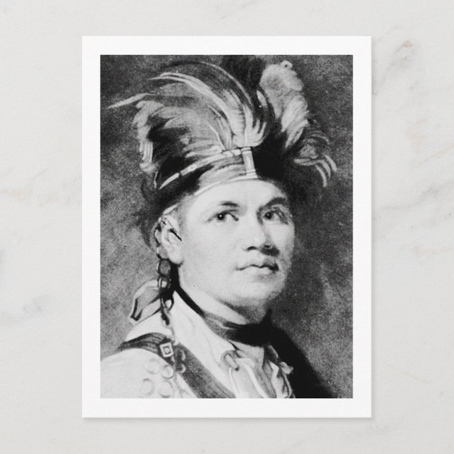 Brant - Joseph / Mohawk Indian Chief Postcard (Front)