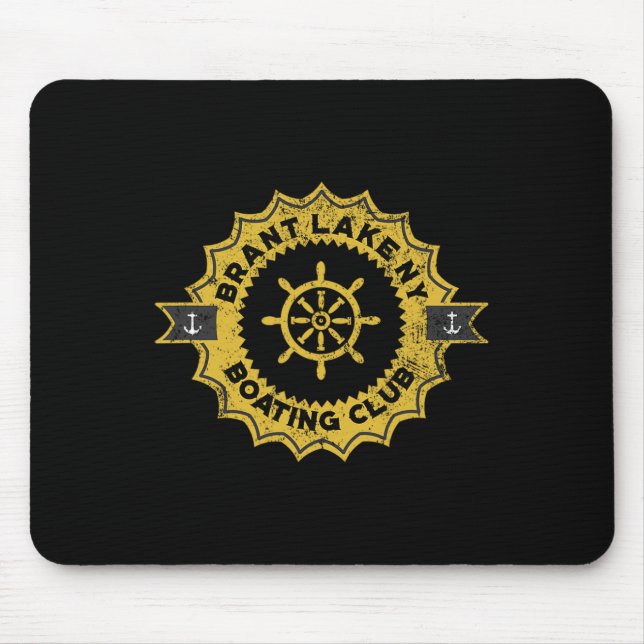 Brant Lake Ny Boating Club  Mouse Pad (Front)
