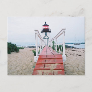 Brant Point at Dusk Postcard