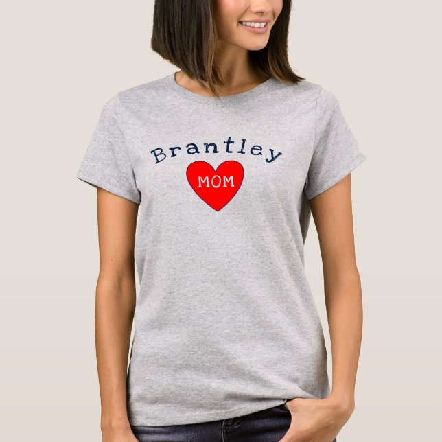 Brantley Mum Grey TShirt (Front)