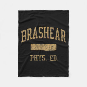 Brashear High School Hs Ttsburgh Pa Phys Ed Fleece Blanket