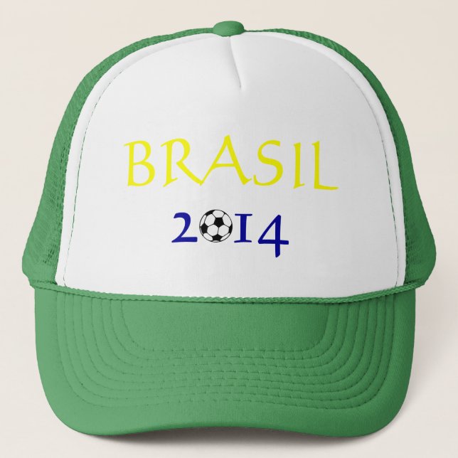 Brasil 2014 trucker hat (Front)