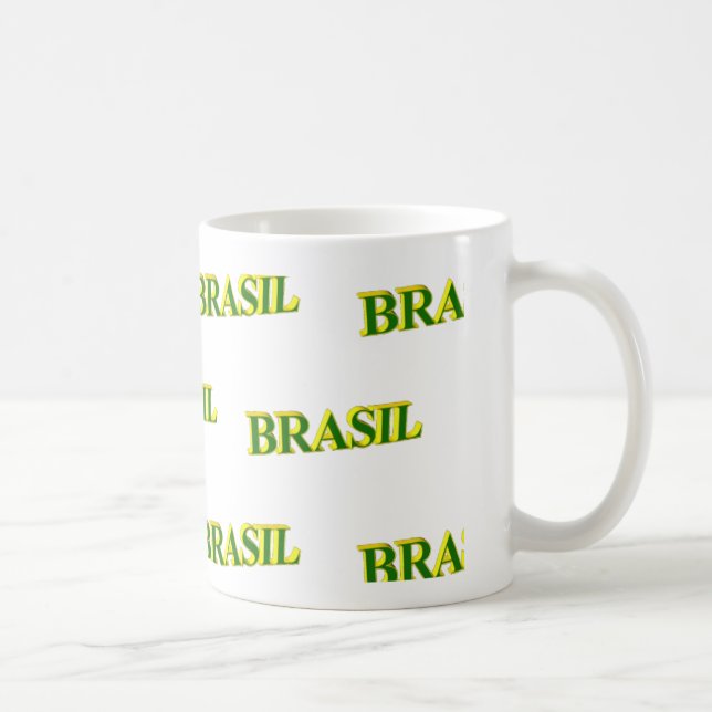 Brasil 3D Coffee Mug (Right)