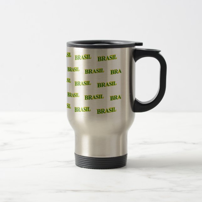 Brasil 3D Travel Mug (Right)