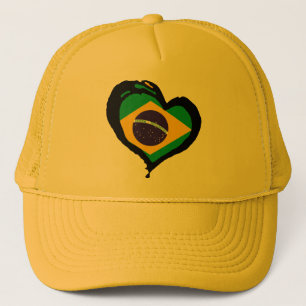 Brasil Brazil Trucker Hat