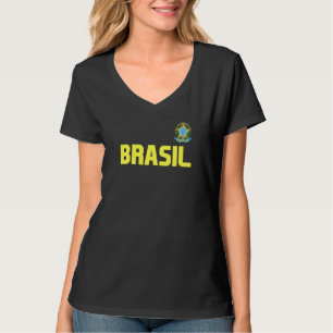 Brasil Brazilian Pride Brazil Flag International C T-Shirt