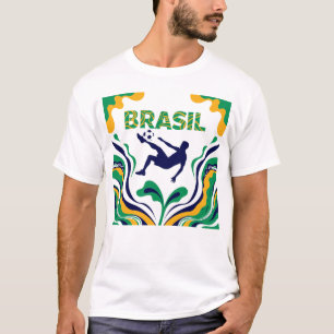 Brasil  Fan T-Shirt   Football Pride   World