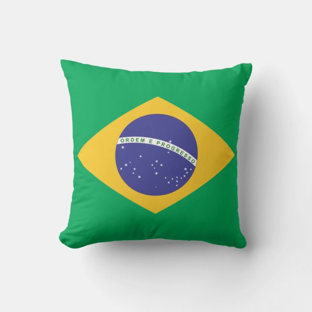 Brasil flag cushion (Front)
