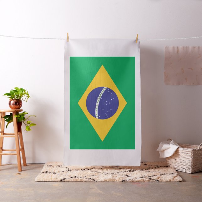Brasil flag fabric (In Situ)