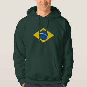 Brasil Flag Hoodie