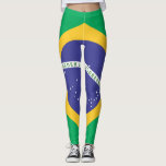 Brasil flag leggings<br><div class="desc">Flags of the world's nations in high resolution for you to display with pride.</div>