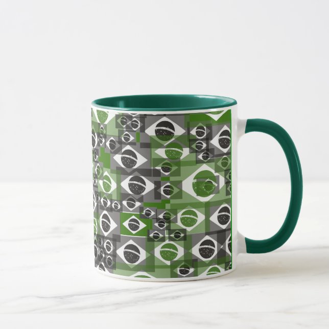 Brasil flag mug (Right)