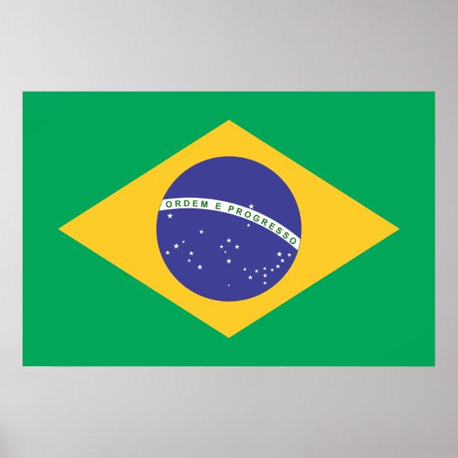 Brasil flag poster (Front)