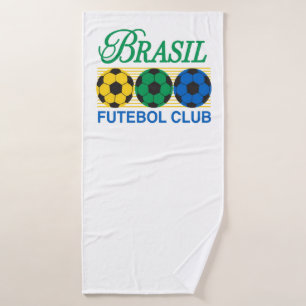 Brasil Futebol Club Vintage Soccer Bath Towel