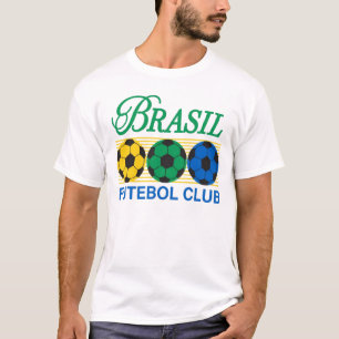 Brasil Futebol Club Vintage Soccer T-Shirt