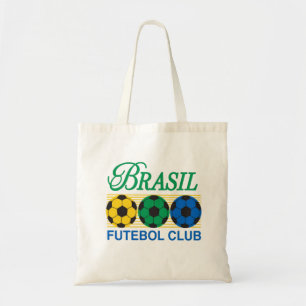 Brasil Futebol Club Vintage Soccer Tote Bag