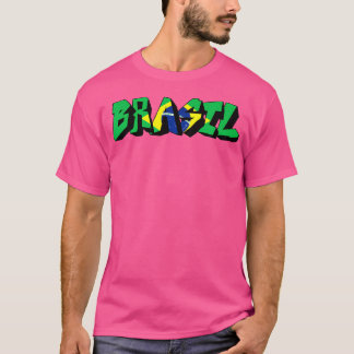 Brasil Graffiti Hip Hop Brazil T-Shirt