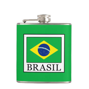 Brasil Hip Flask