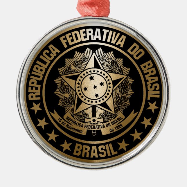 Brasil                                             metal tree decoration (Front)