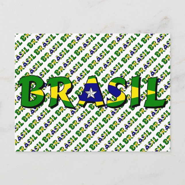 Brasil Postcard (Front)