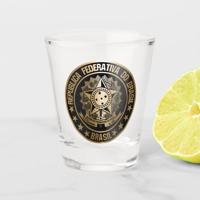 Brasil                                             shot glass (Front)