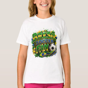 BRASIL SOCCER FAN 2026 Soccer Fan  T-Shirt