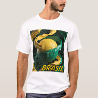 Brasil Soccer Fan T-Shirt | Football Pride | World