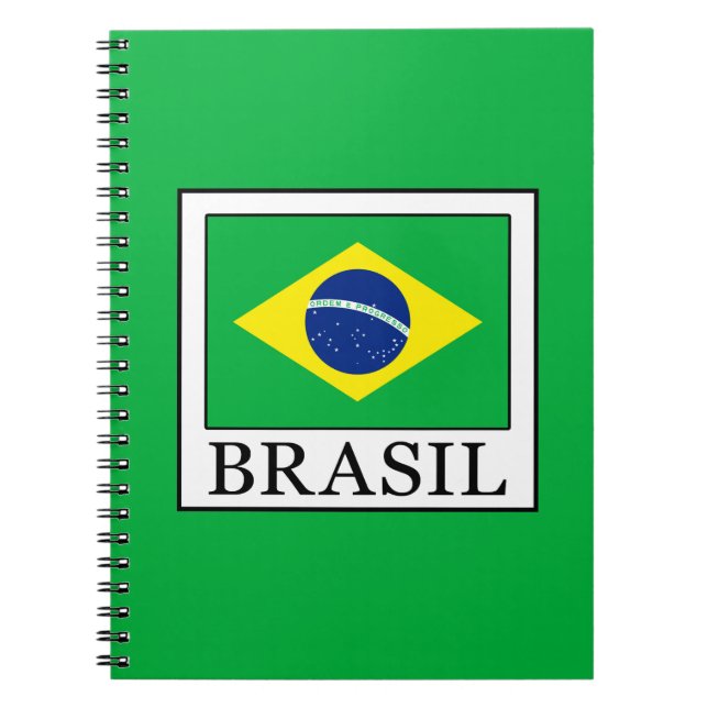 Brasil Spiral Notebook (Front)
