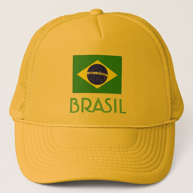 BRASIL TRUCKER HAT (Front)