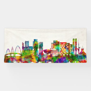 Brasilia Brazil Skyline Banner