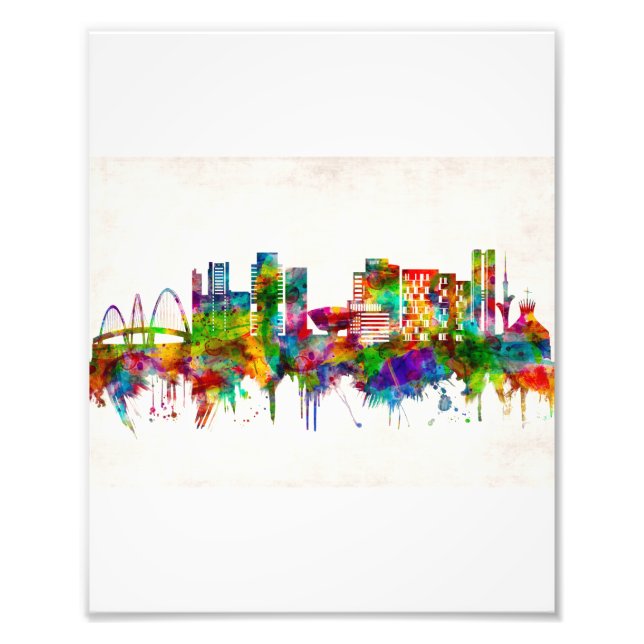 Brasilia Brazil Skyline Photo Print (Front)