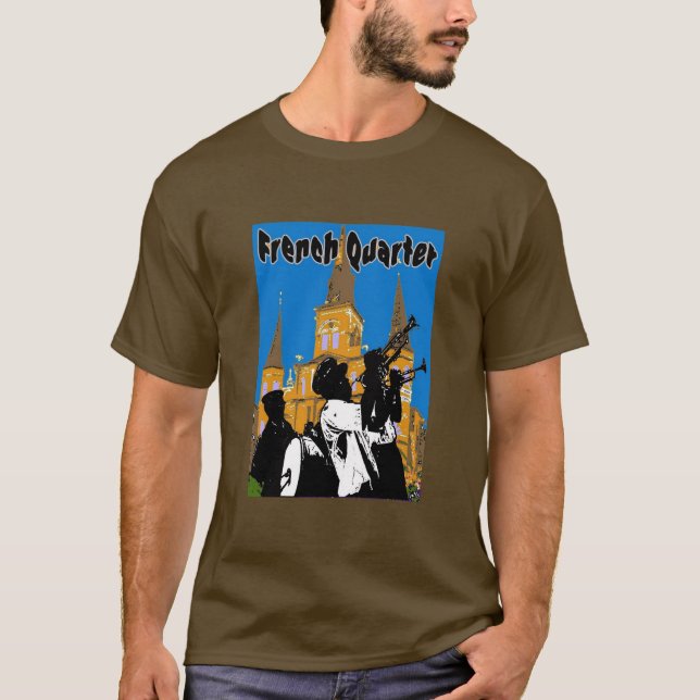 Brass Band French Quarter T-Shirt (Front)