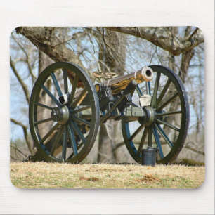 Brass Cannon Mouse Pad