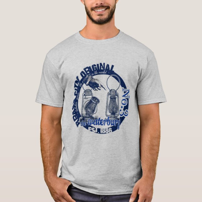 Brass City Tubular WATERBURY Lantern Shirt BLUE (Front)