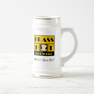 Brass Hat Brewing Stein