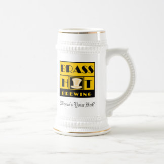 Brass Hat Brewing Stein