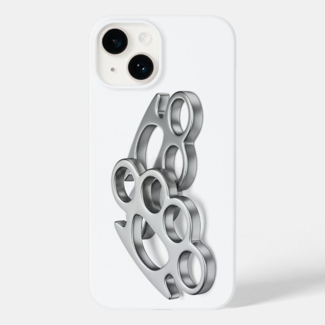 Brass knuckles Case-Mate iPhone case (Back)