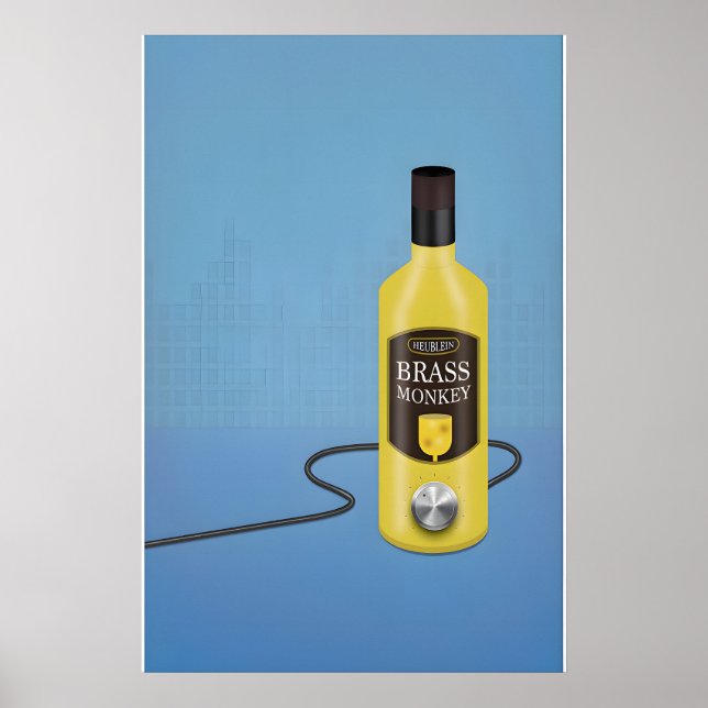 Brass Monkey Inspired Original Print Design -Print (Front)