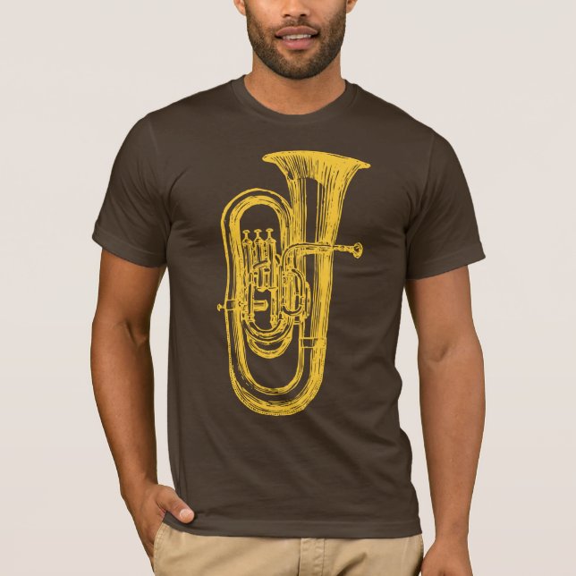 Brass Tuba T-Shirt (Front)