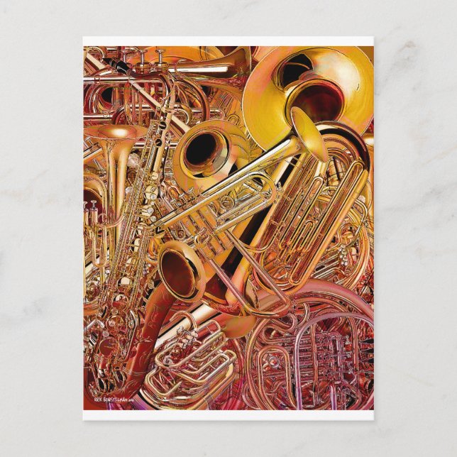 Brass Wall Postcard (Front)