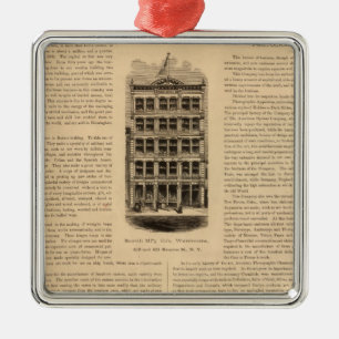 Brass Works of the Scovill Manufacturing Company Metal Tree Decoration