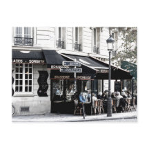 BRASSERIE STREET SHOP COFFEE SHOP POSTCROSSING