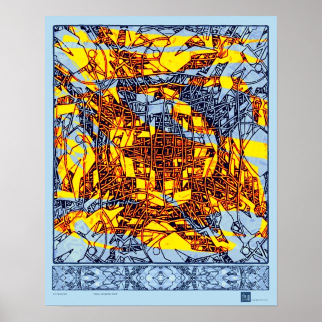 Brassy November Wind Poster (Front)