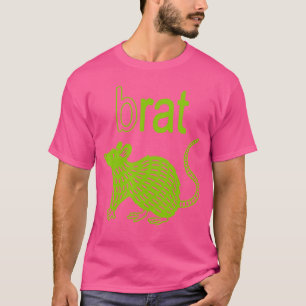 Brat B Rat Mouse Funny Apparel retro T-Shirt